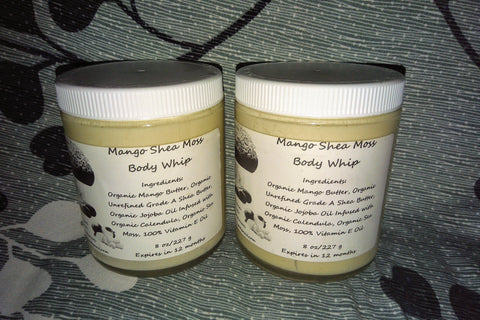 Mango Shea Moss Body Cream, organic